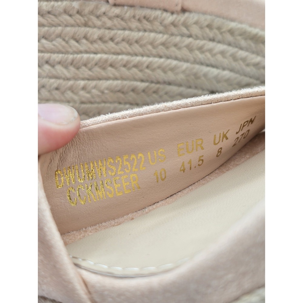 NIB Dream Pairs Women's Platform Wedge Sandal‎ - Color All Nude - Size 10 - Picture 9 of 12